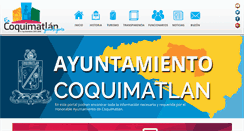 Desktop Screenshot of coquimatlan.gob.mx